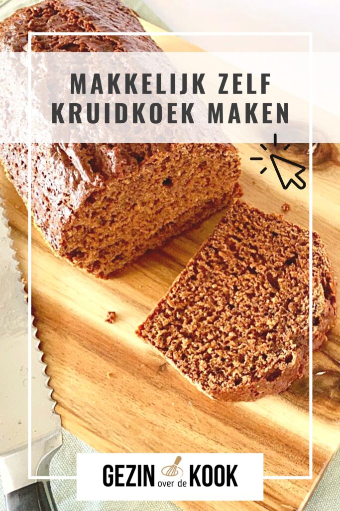 Pinterest pin kruidkoek recept