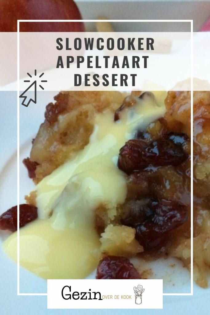 Pinterest slowcooker appeltaart dessert