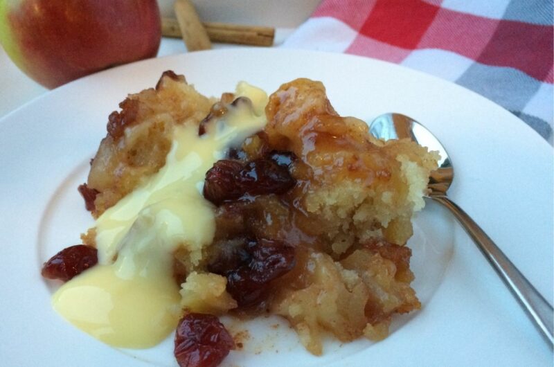 Slowcooker appeltaart dessert