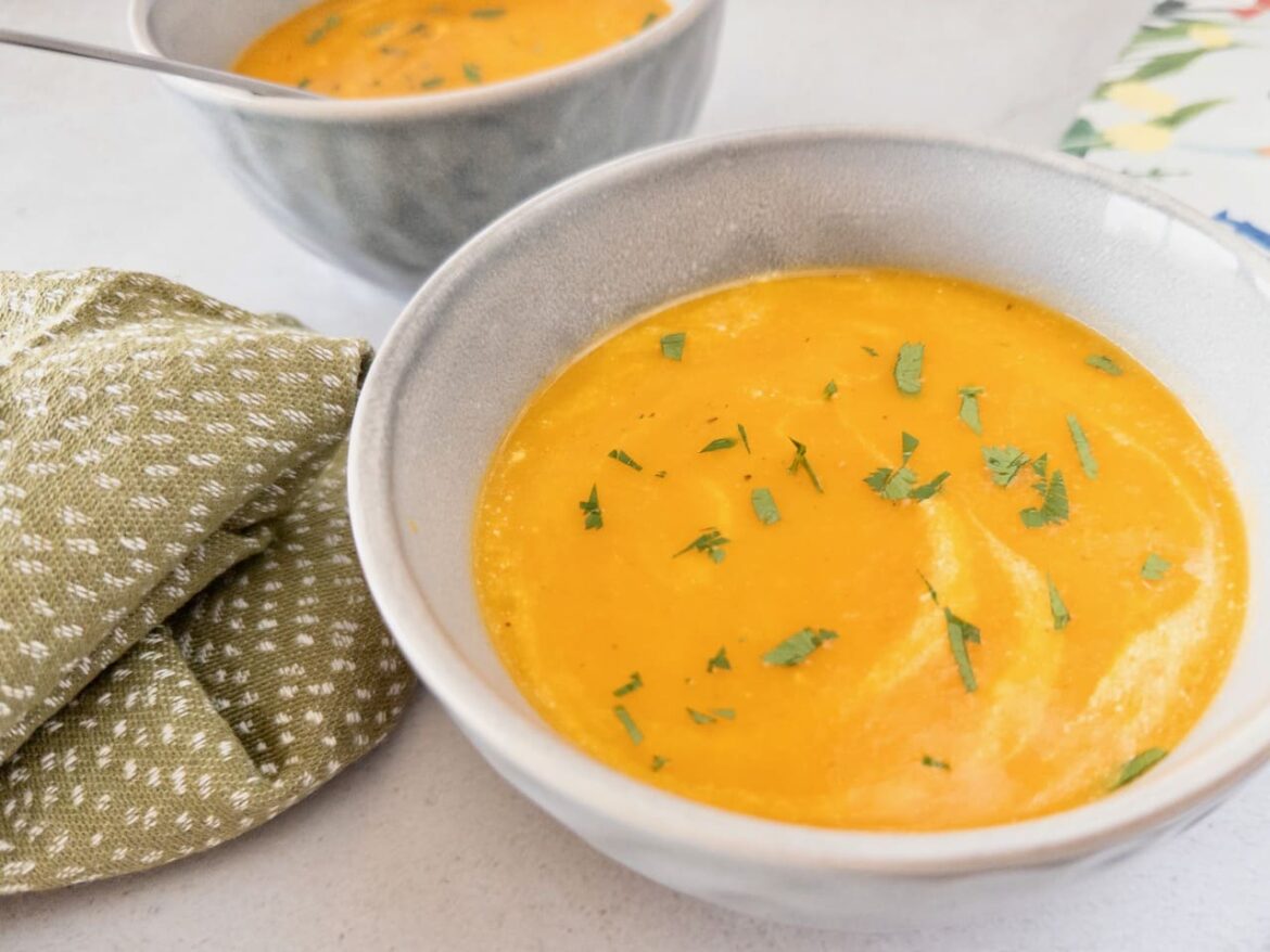 slowcooker pompoensoep